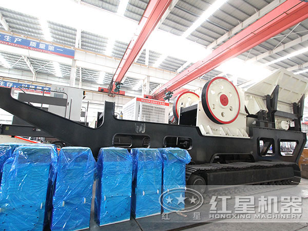 履帶式移動破碎站 履帶式移動破碎站