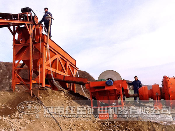 水錳礦磁選生產工藝流程 水錳礦磁選生產工藝流程