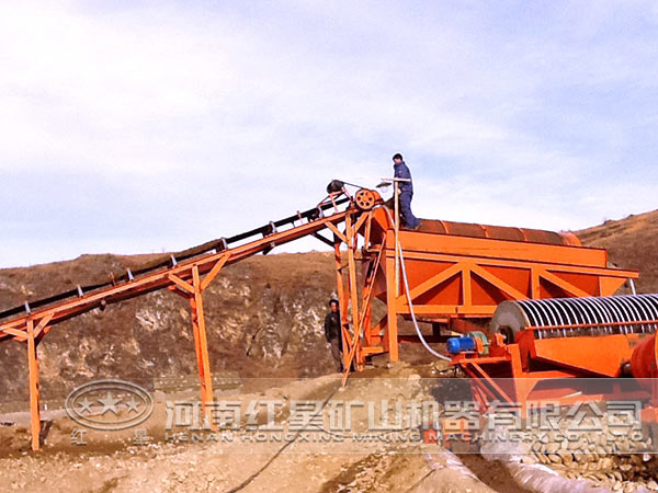 磁選工藝現(xiàn)場 磁選工藝現(xiàn)場