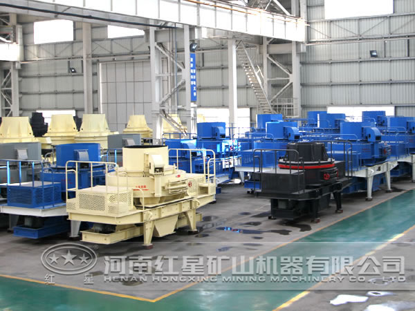 制砂機(jī)生產(chǎn)廠區(qū) 制砂機(jī)生產(chǎn)廠區(qū)