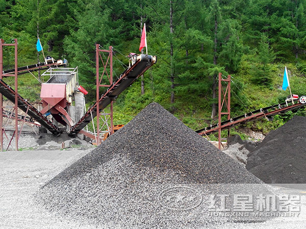 HVI沖擊式制砂、整形機(jī)加工出的石料 HVI沖擊式制砂、整形機(jī)加工出的石料