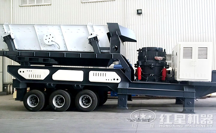 石英砂移動破碎站 石英砂移動破碎站