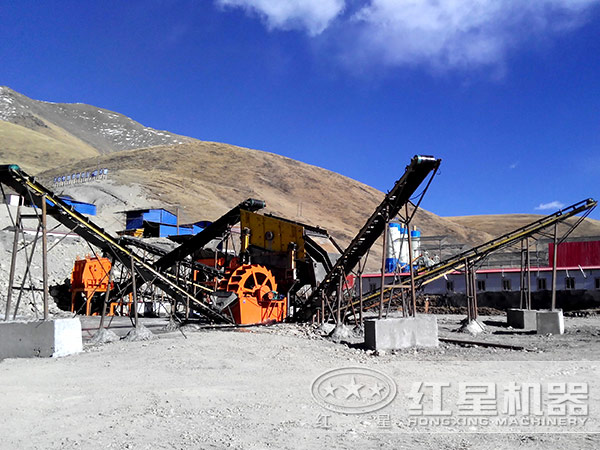 洗砂機用戶生產現場 洗砂機用戶生產現場