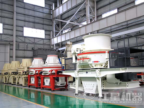 紅星白云石制砂機車間一角 紅星白云石制砂機車間一角