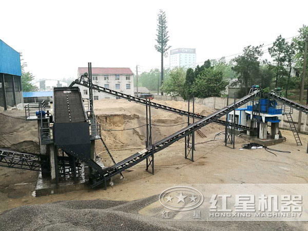 VSI打沙機作業(yè)現(xiàn)場 VSI打沙機作業(yè)現(xiàn)場
