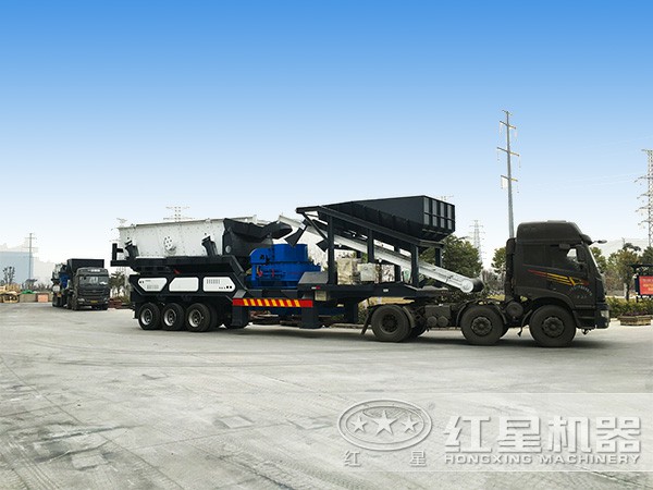 移動式制砂機發貨現場 移動式制砂機發貨現場