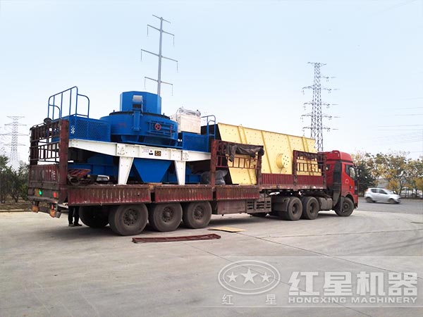 河卵石小型制砂機發貨 河卵石小型制砂機發貨