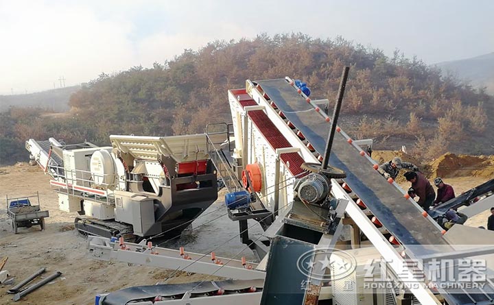 履帶式移動破現場 履帶式移動破現場