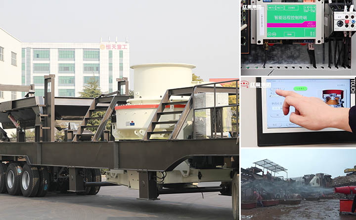 移動碎石機智能、環保 移動碎石機智能、環保