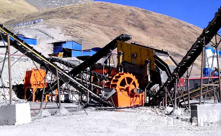 石粉洗砂機現場 石粉洗砂機現場