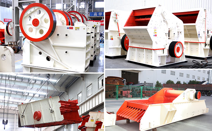 山石破碎生產(chǎn)線設備