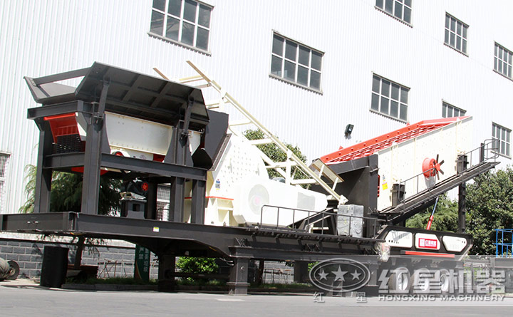 輪胎移動式破碎機 輪胎移動式破碎機