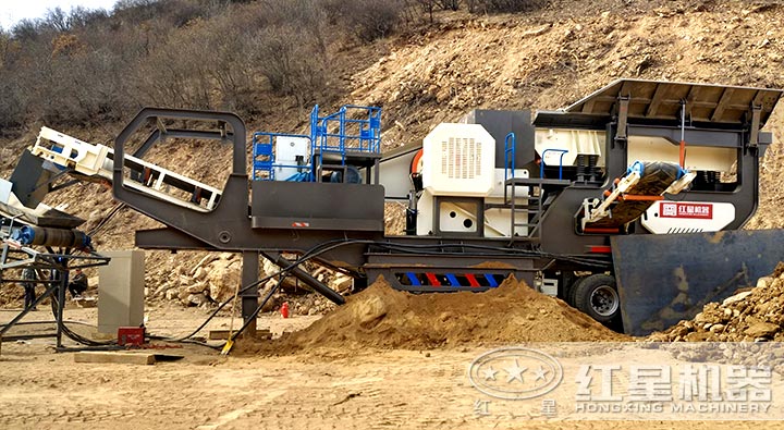 移動(dòng)碎石生產(chǎn)線 移動(dòng)碎石生產(chǎn)線