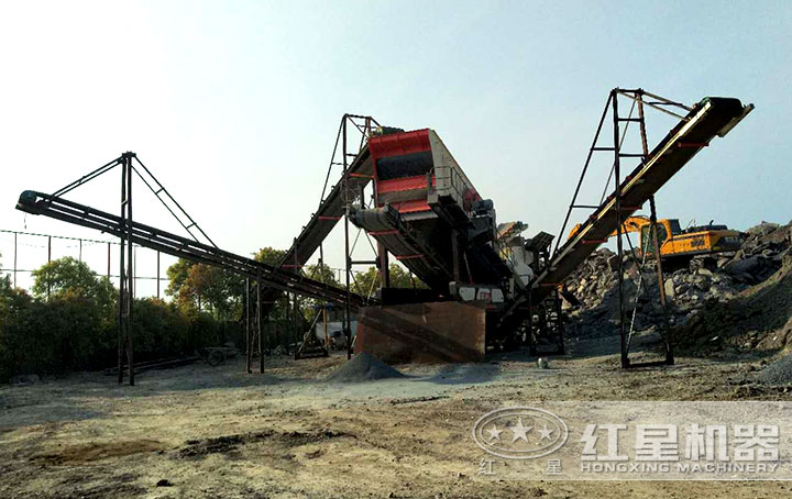 移動破碎生產線 移動破碎生產線