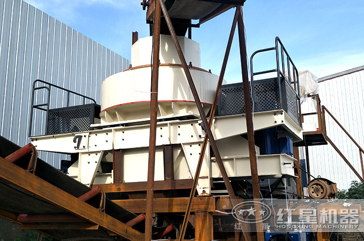 制砂機作業現場 制砂機作業現場