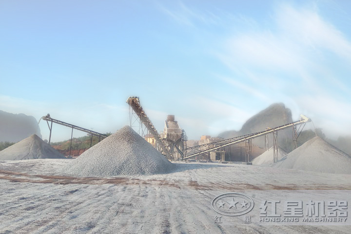 石子制沙現場 石子制沙現場
