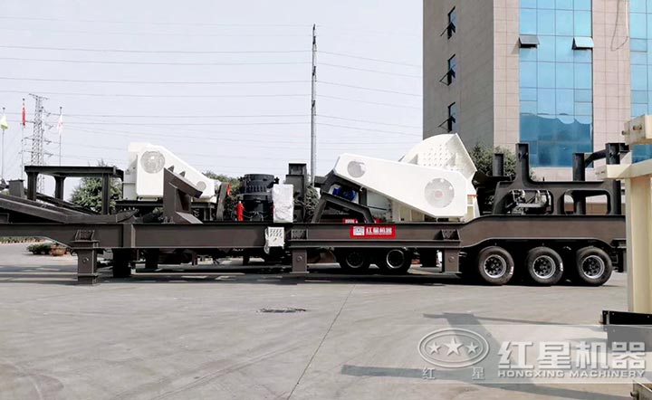 移動式破碎機可搭載多種設備 移動式破碎機可搭載多種設備