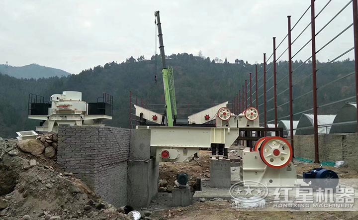 VSI制砂機安裝現(xiàn)場 VSI制砂機安裝現(xiàn)場