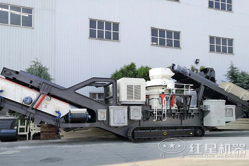 流動圓錐式碎石機設(shè)備實拍 流動圓錐式碎石機設(shè)備實拍