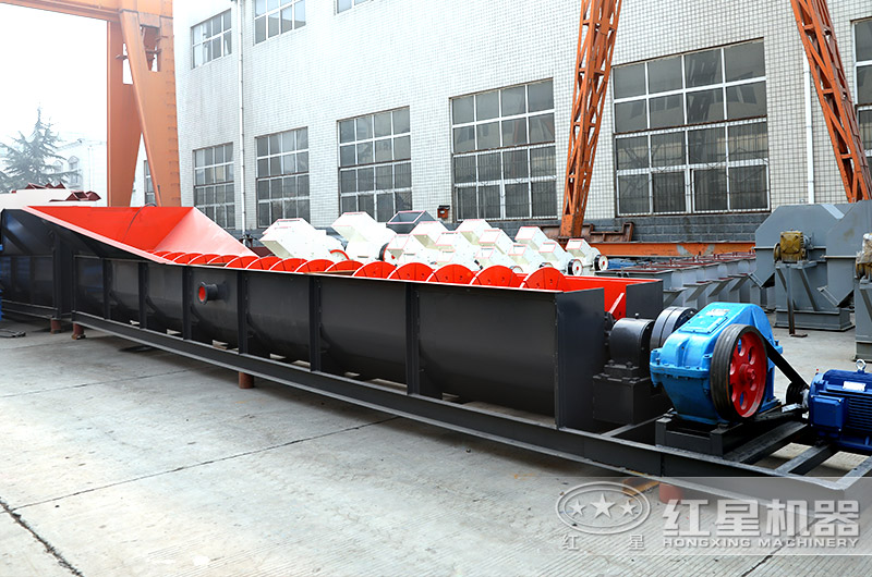 小型螺旋式洗石機設備實拍圖 小型螺旋式洗石機設備實拍圖