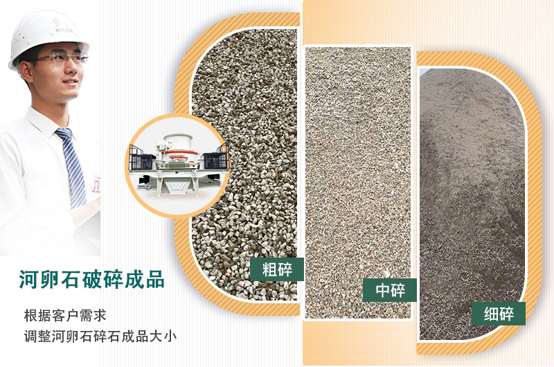 河卵石碎石成品展示 河卵石碎石成品展示