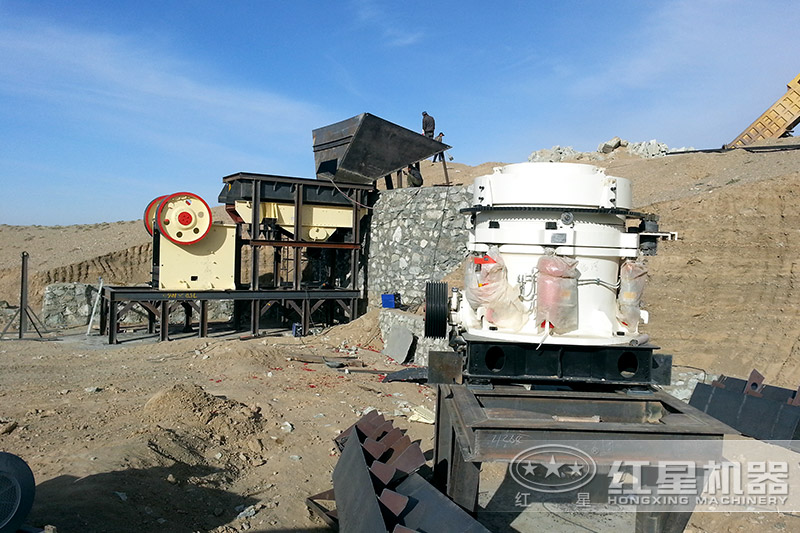 破碎生產線中的顎式破碎機,粗碎 破碎生產線中的顎式破碎機,粗碎