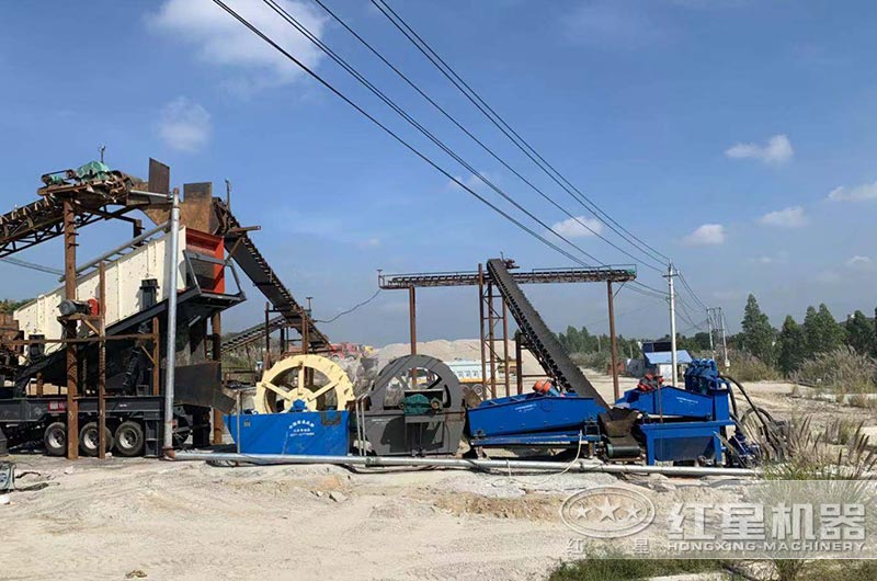 洗沙生產現場 洗沙生產現場