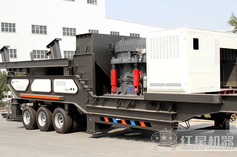 搭載圓錐破的移動破 搭載圓錐破的移動破