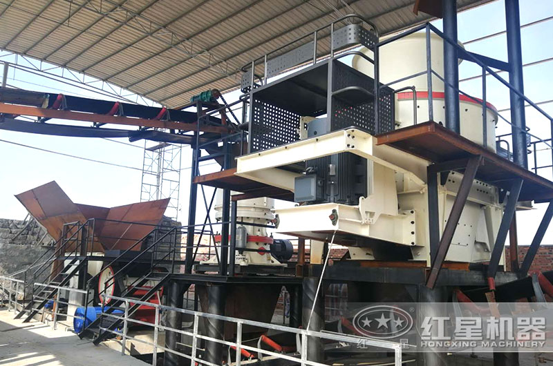 制砂生產現場 制砂生產現場