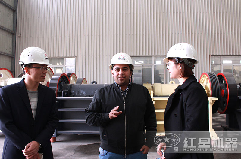 客戶參觀紅星車間 客戶參觀紅星車間