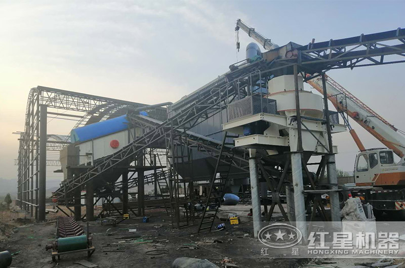 石料制砂碎石加工客戶現場 石料制砂碎石加工客戶現場